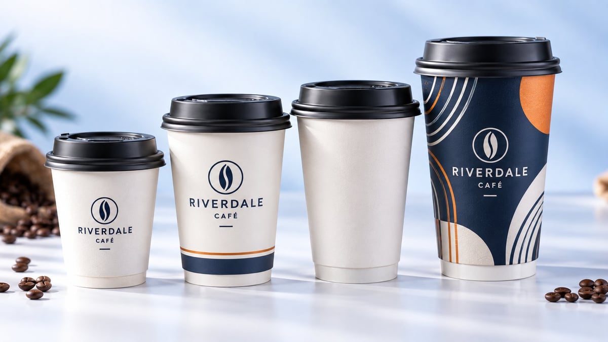 Custom Double-Wall Hot Cups custom packaging product