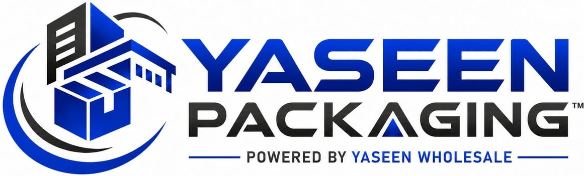 YaSeen Packaging logo: Powered by YaSeen WholeSale